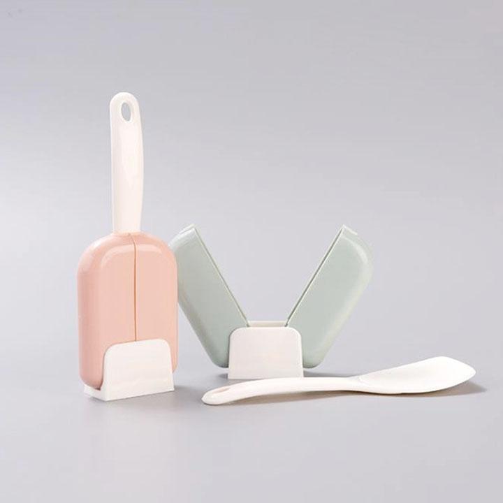 Muôi xới cơm kèm giá đựng