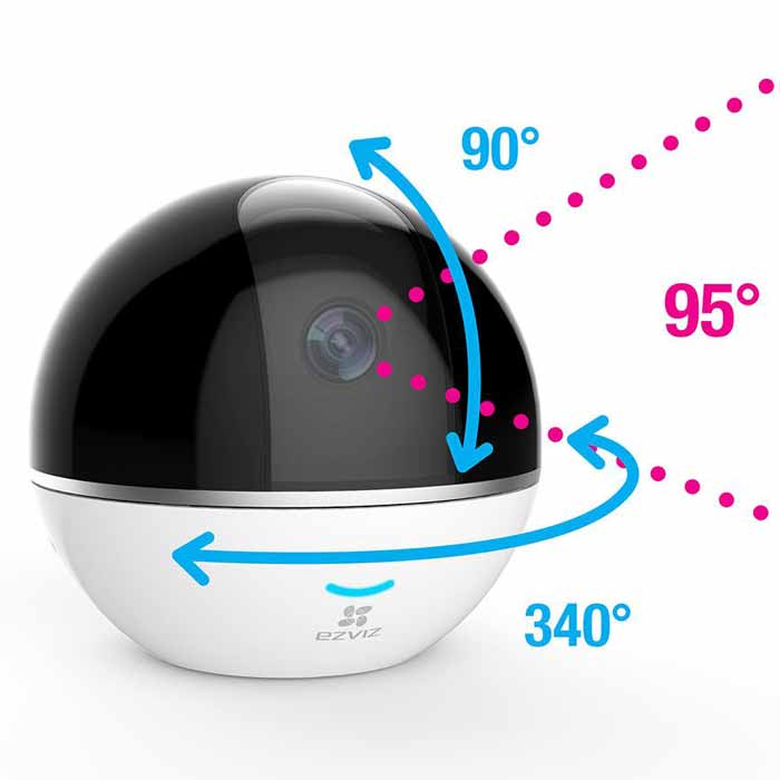 Camera Wifi  - Camera IP EZVIZ C6TC 1080P - Bật thầy Theo Chuyển Động - Đàm Thoại 2 Chiều - Hàng chính hãng