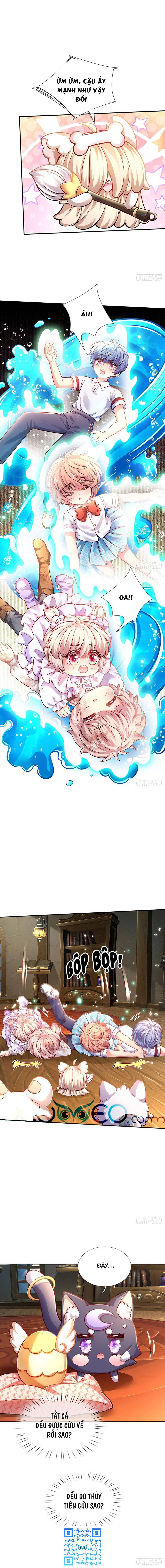 muốn giải cứu thế giới thì cần thật nhiều sự đáng yêu chapter 59 4