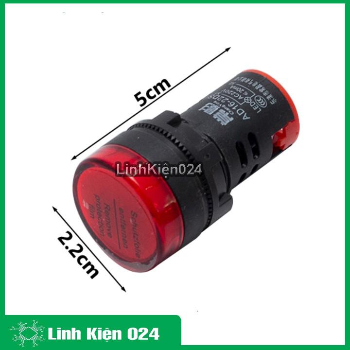 Đèn Báo Nguồn AC 220V AD16-22D/S31