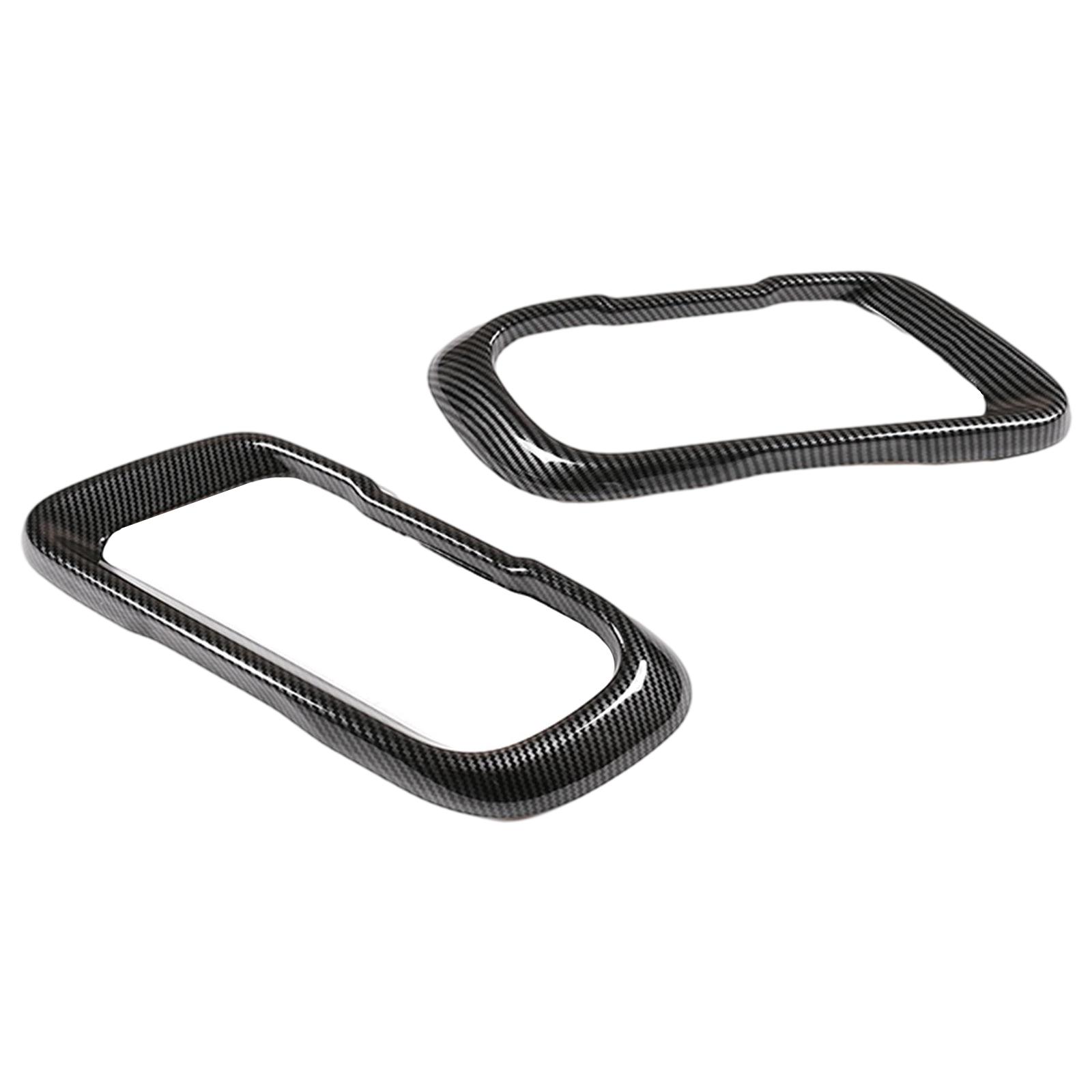 Exhaust Covers Stickers Auto Accessories Tail Throat Decorative Frame for BMW