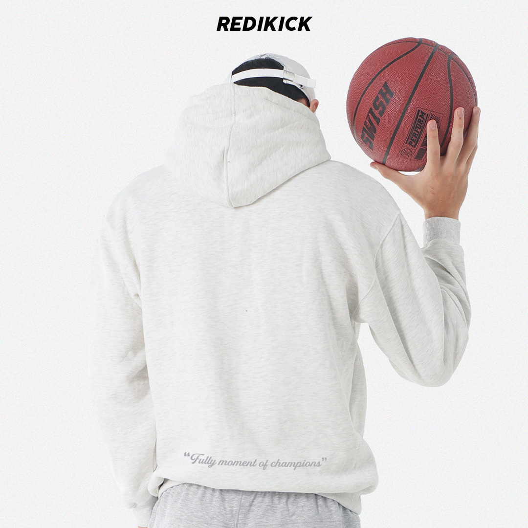 Áo Hoodie Redikick Signature nỉ bông Unisex dày dặn chơi bóng rổ tennis tập gym chạy bộ - A23024