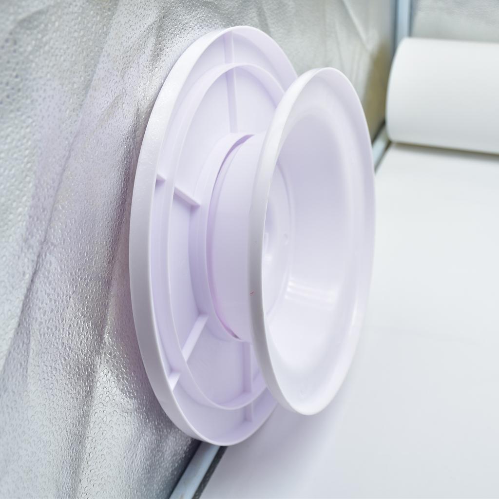 28cm Rotating Cake Turntable Stand Cake Decorating Holder White Plastic