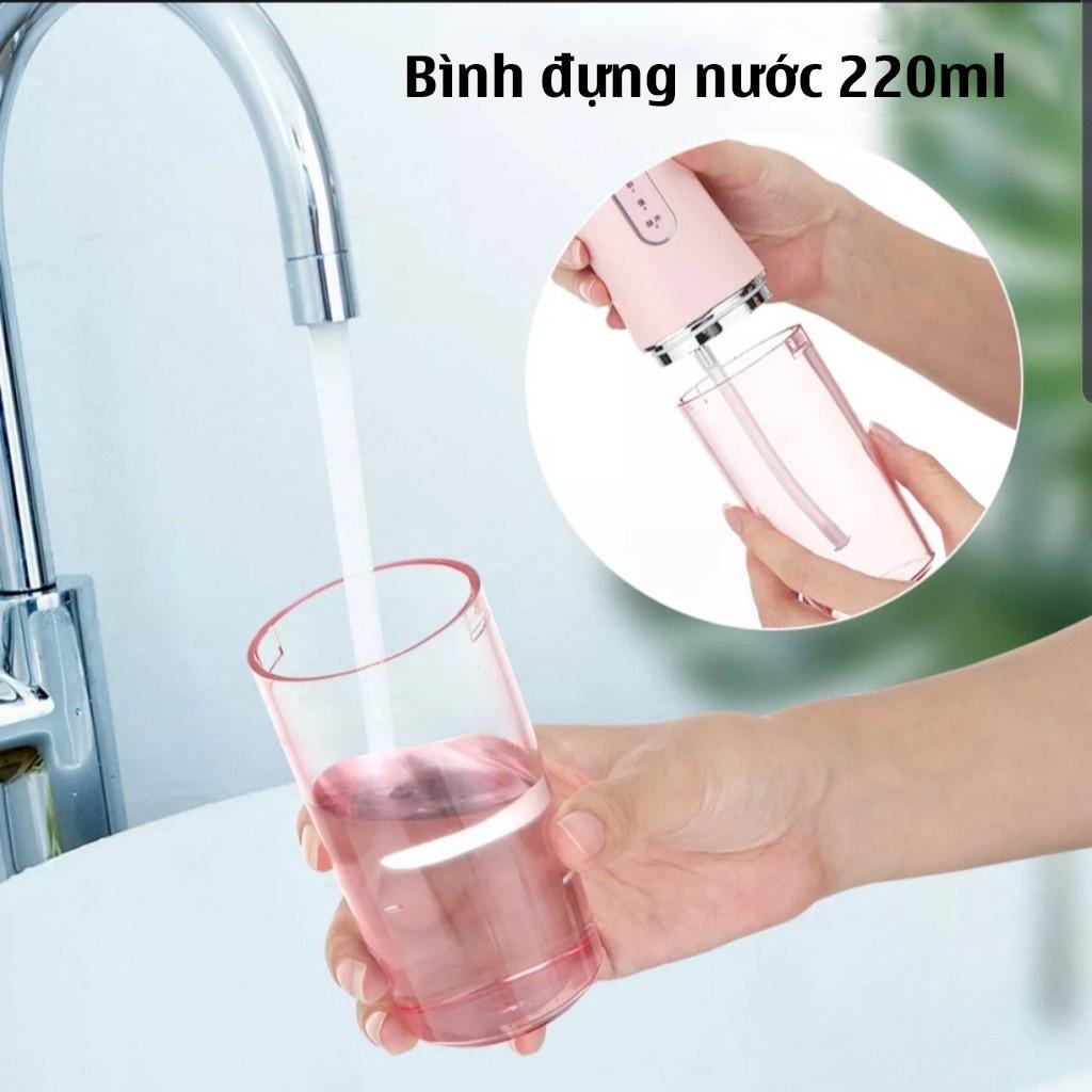 [KOSUYTU] Máy Tăm Nước Cầm Tay Du Lịch Oral Irrigator 6886A - Chuẩn Nha Sĩ Khuyên Dùng