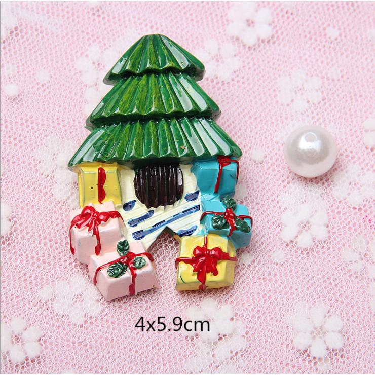 *HN* Charm các nhân vật lễ Giáng Sinh trang trí vỏ ốp điện thoại, dán Jibbitz, DIY