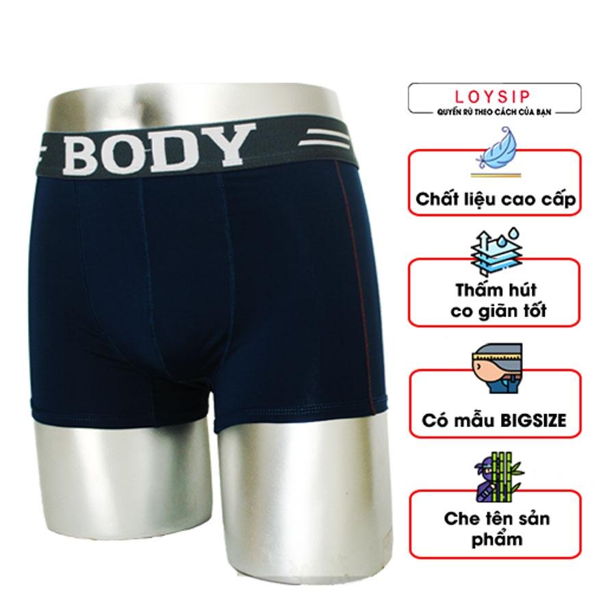 Quần lót boxer nam kháng khuẩn, Quần lót đùi nam thun lạnh cao cấp, Co giãn và thấm hút cực tốt, năng động và trẻ trung