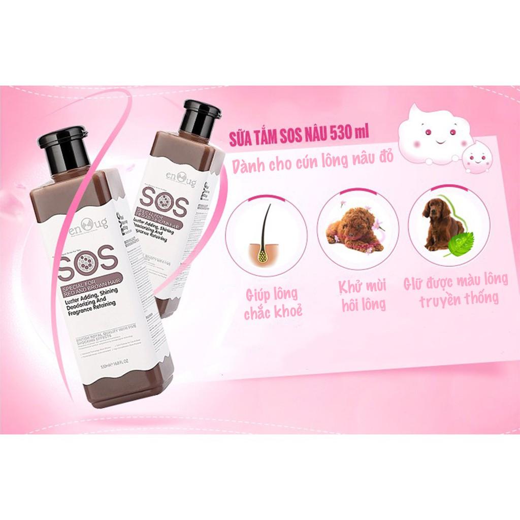 SỮA TẮM SOS CHUYÊN DỤNG DÀNH CHO CHÓ MÈO