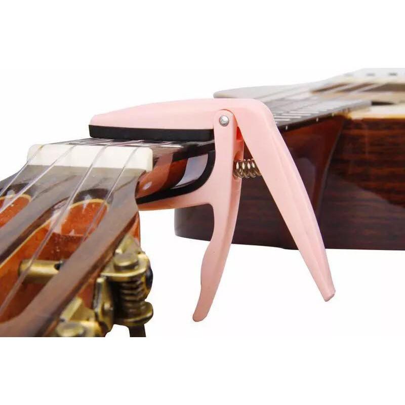 RẺ VÔ ĐỊCH - KẸP ĐÀN UKULELE CAPO CÓ SẴN NHIỀU MÀU CUTE Dmua là có quà