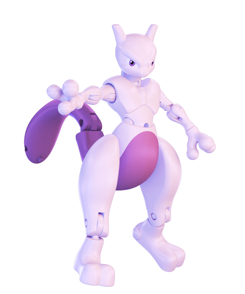 Đồ Chơi Bóng Pokemon Biến Hình: Mewtwo - Pokemon Toys ZC8905E