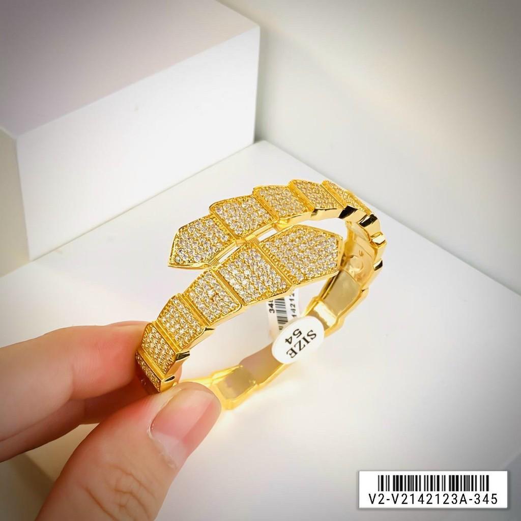 Lắc Tay Mạ Vàng Xi Thiết Kế Sang Chảnh Nổi Bật