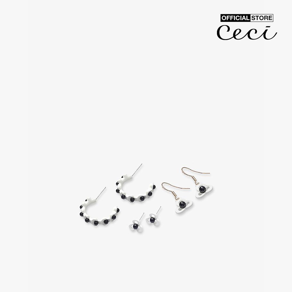 CECI - Set 3 đôi khuyên tai nữ cá tính CC1-05000049