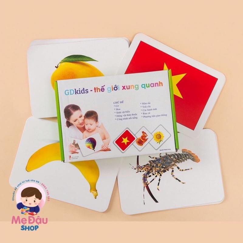 THẾ GIỚI XUNG QUANH (Bộ 100 Thẻ) – Flashcard