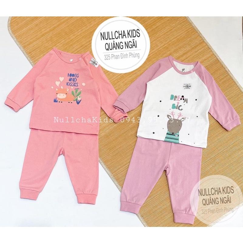 Bộ dài tay raglan Lullaby 2021 bé trai bé gái