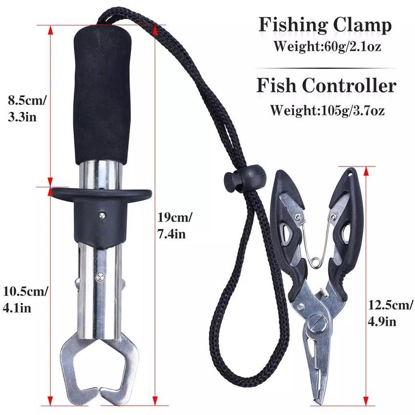 Kìm Kẹp Cá Kìm Gỡ Lưỡi Câu Đa Năng Inox Siêu Bền -Sanami Fishing