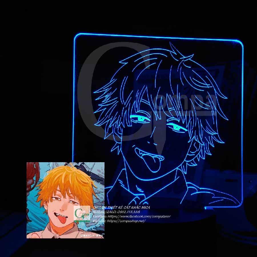 Đèn Ngủ Anime LED 3D Chainsaw Man Denji Type 01 ACSM0201 16 MÀU TÙY CHỈNH