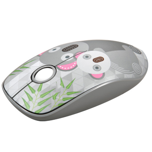 Chuột Không Dây Forter V8 Slient Mouse (Không tiếng ồn) Màu Xám - Hàng Chính Hãng