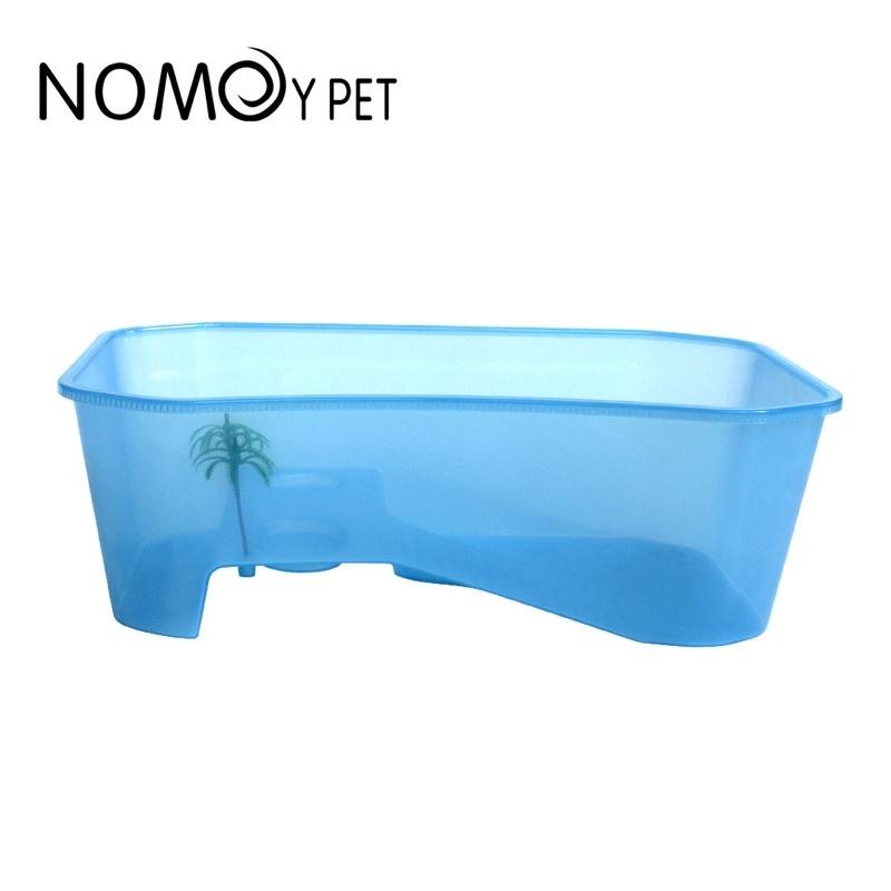 Bể nuôi rùa nhỏ - bể rùa mini nhựa PP kích thước 25x17x11cm petstore