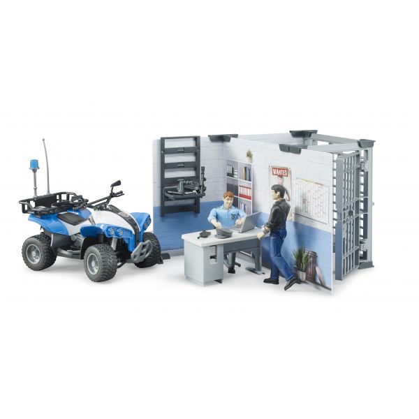 Đồ chơi mô hình BRUDER Đồn cảnh sát BRU62730