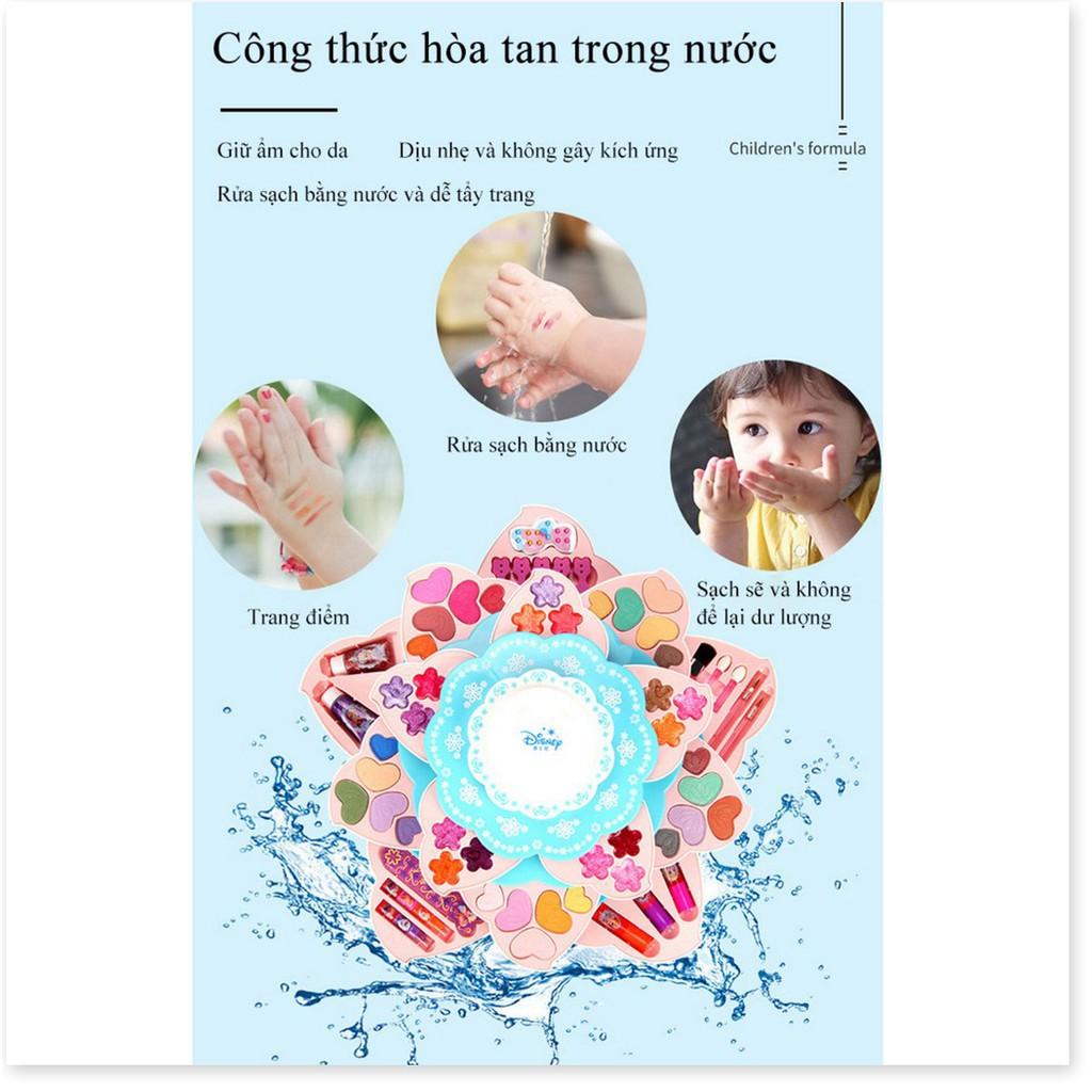 Hộp đựng đồ trang điểm hoa anh đào 3 tầng