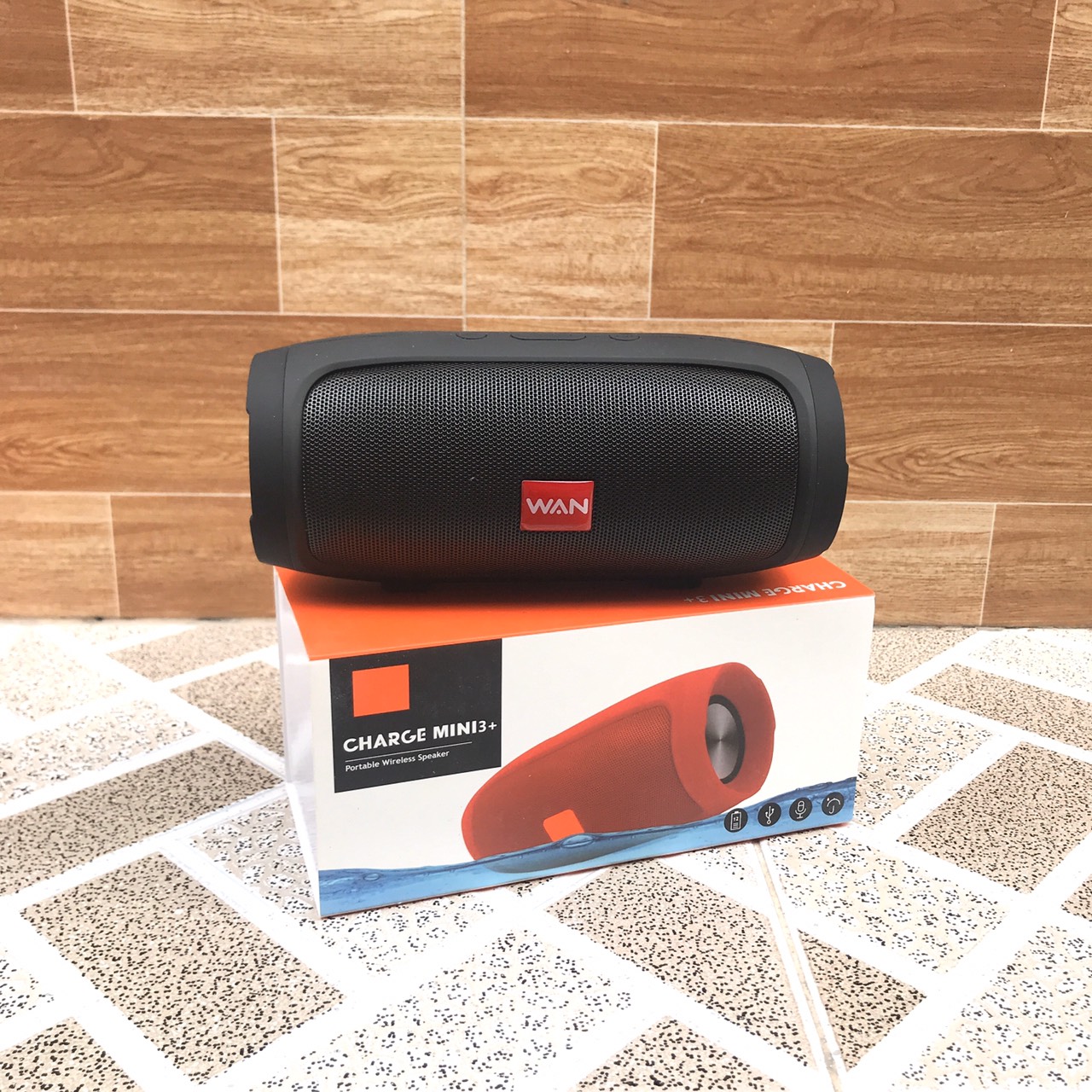 Loa Bluetooth WAN Charge mini 3+ A3 , nghe nhạc hay pin trâu - Hàng chính hãng
