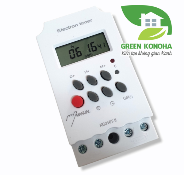 Công tắc hẹn giờ KG316T-II GREEN KONOHA