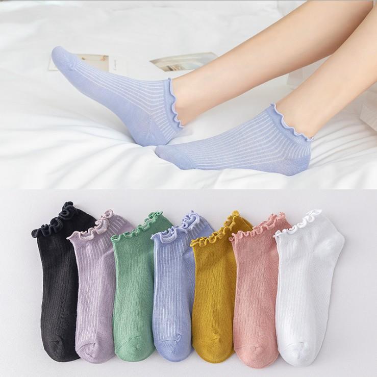 XTRA Tất Bèo nữ Ngắn Cổ - tất cổ thấp siêu rẻ siêu xinh