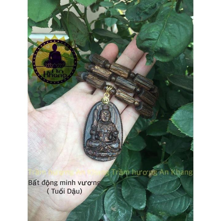 Dây chuyền bản mệnh trầm sánh chìm kiểu xỉa tự nhiên