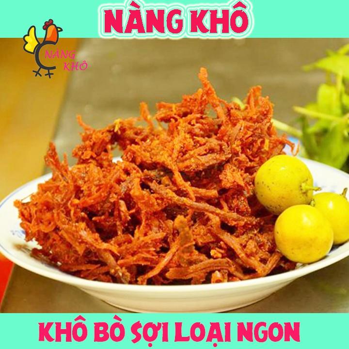 Khô bò sợi loại ngon ( Thơm ngon - đậm vị ) - 1kg | Nàng Khô