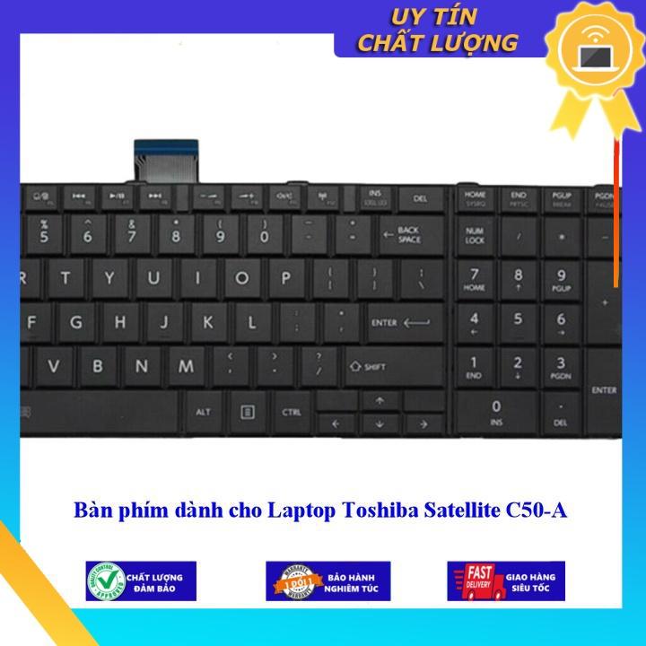 Bàn phím dùng cho Laptop Toshiba Satellite C50-A - Hàng Nhập Khẩu New Seal