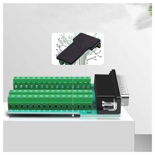Đầu bấm cổng COM DB44 HD-LINK YL-SM-44F đầu cái kèm vỏ ốp. Hàng chính hãng