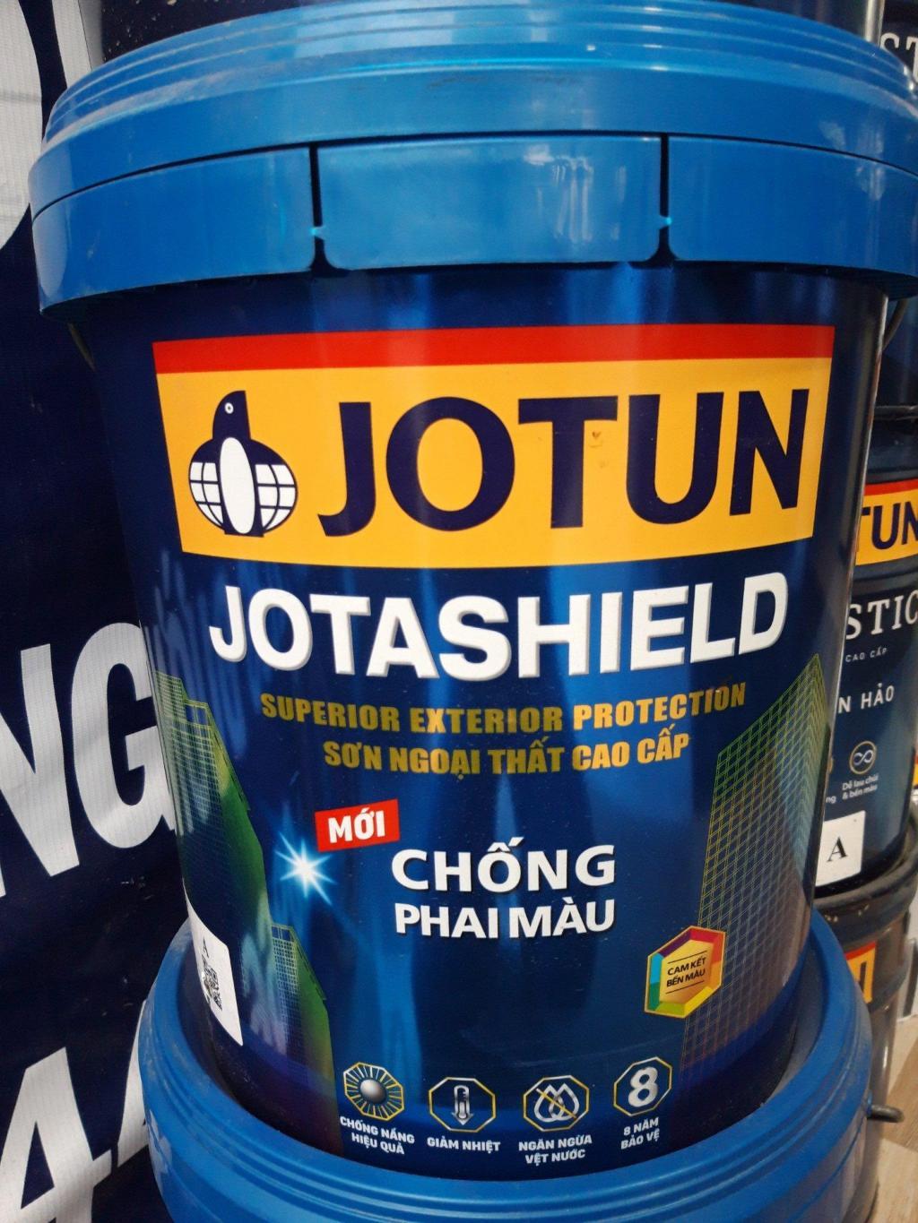 Sơn tường JOTUN JOTASHILED 15L chống phai màu, chống bám bẩn (Sơn ngoại thất)