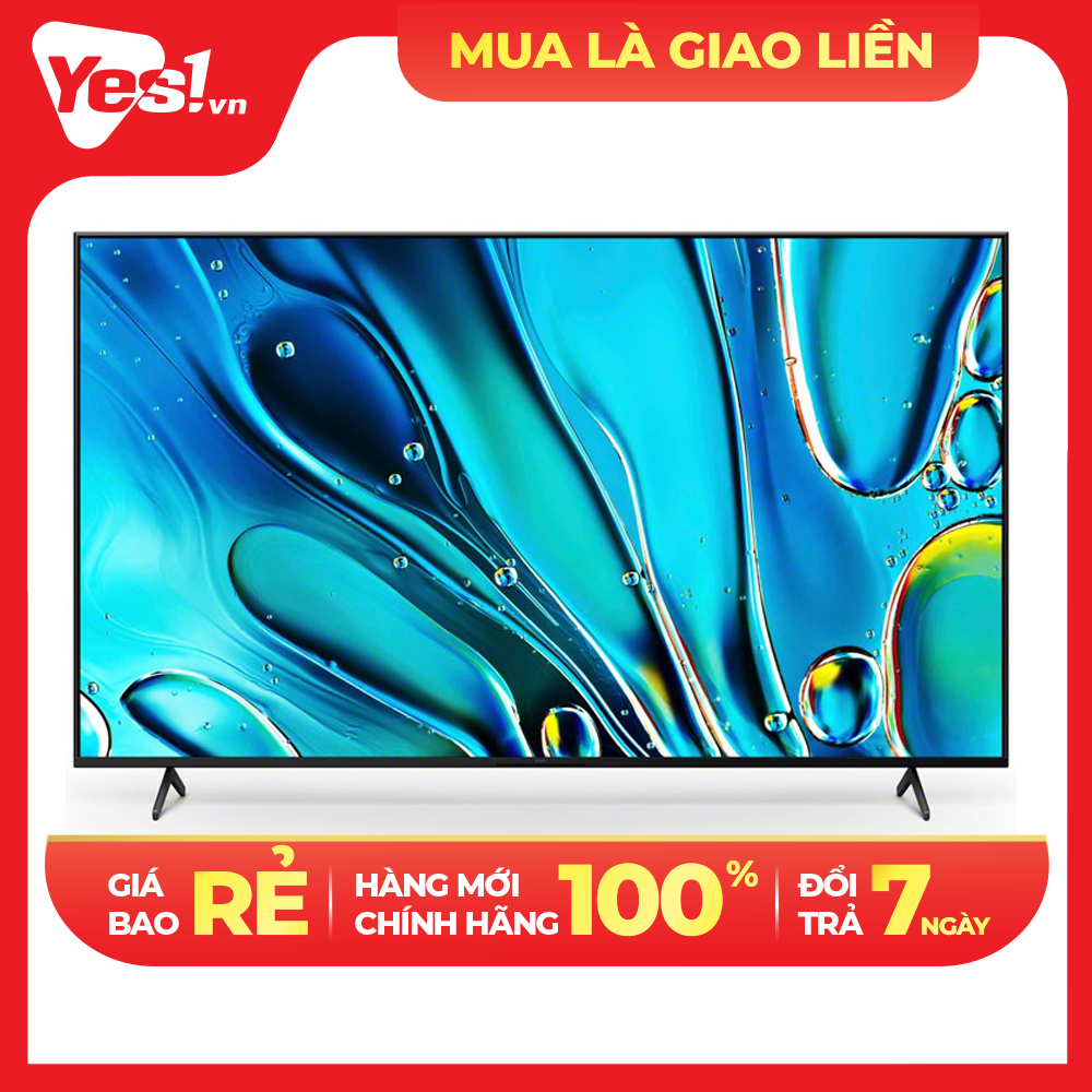Google Tivi Sony 4K 43 inch K-43S30 Mới 2024 - Hàng chính hãng - Giao HCM và 1 số tỉnh thành