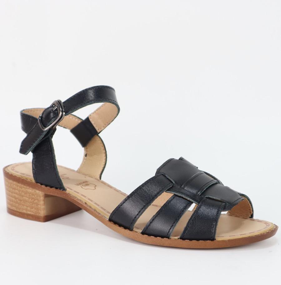 Giày Sandal Rọ Da Thật Nữ Misho 1068