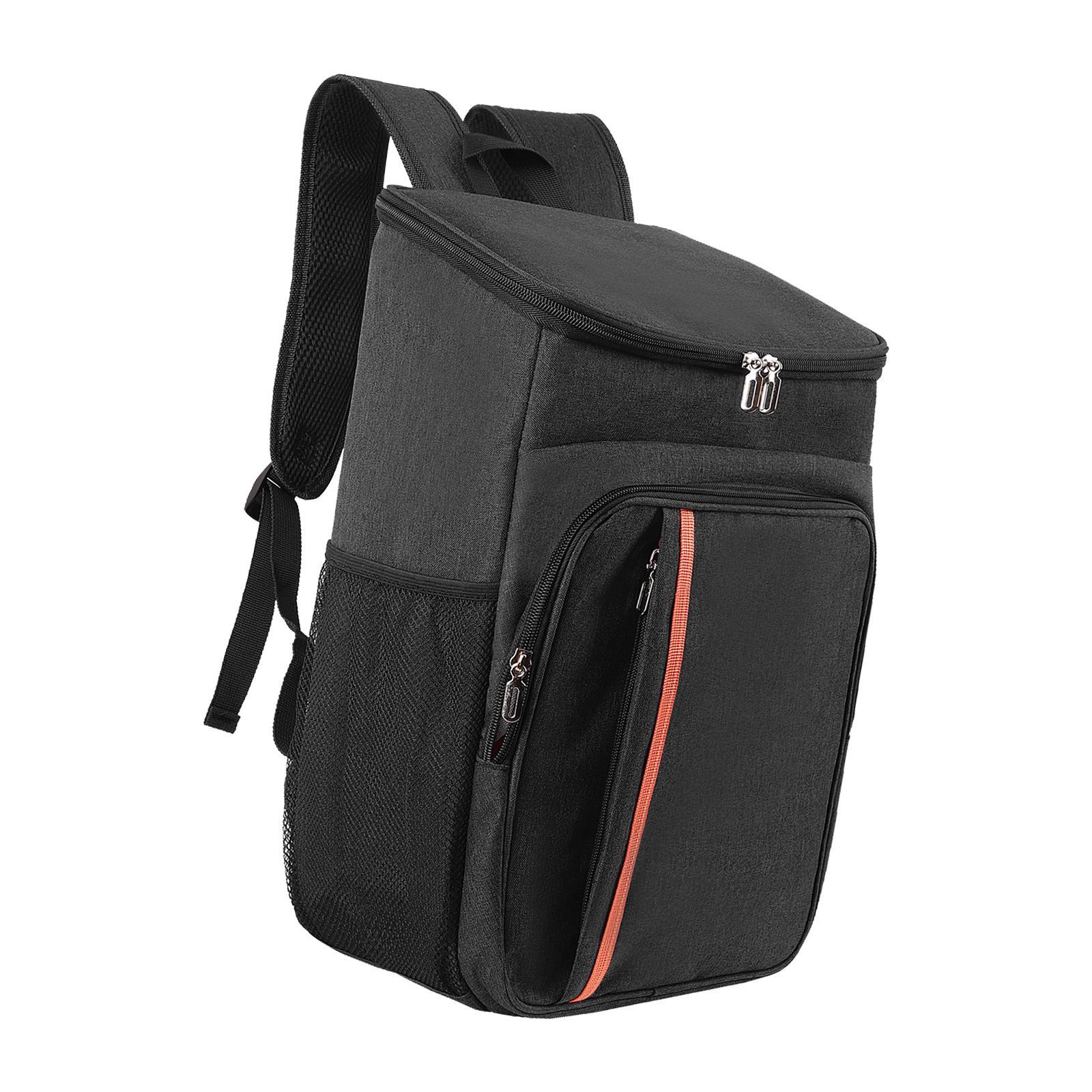 Lunch Backpack Outdoor Picnic Bag Large Capacity Oxford Cloth Lunch Box Insulated for Picnic Fishing Hiking Beach 18L