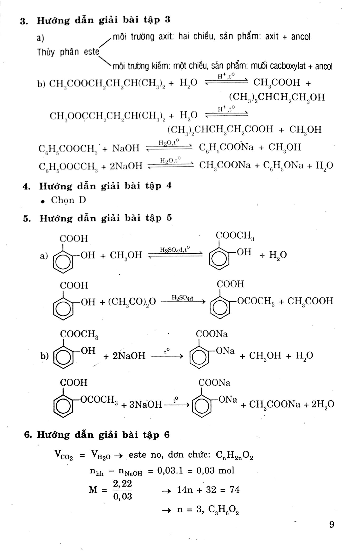 Giải Bài Tập Hoá Học 12 Nâng Cao