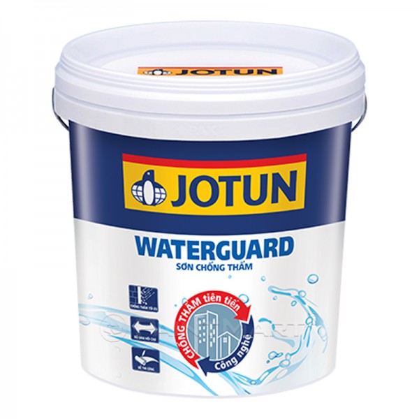 Chống Thấm Tường Jotun Water Guard Màu Vàng, Xám Đậm, Xám Nhạt 20kg