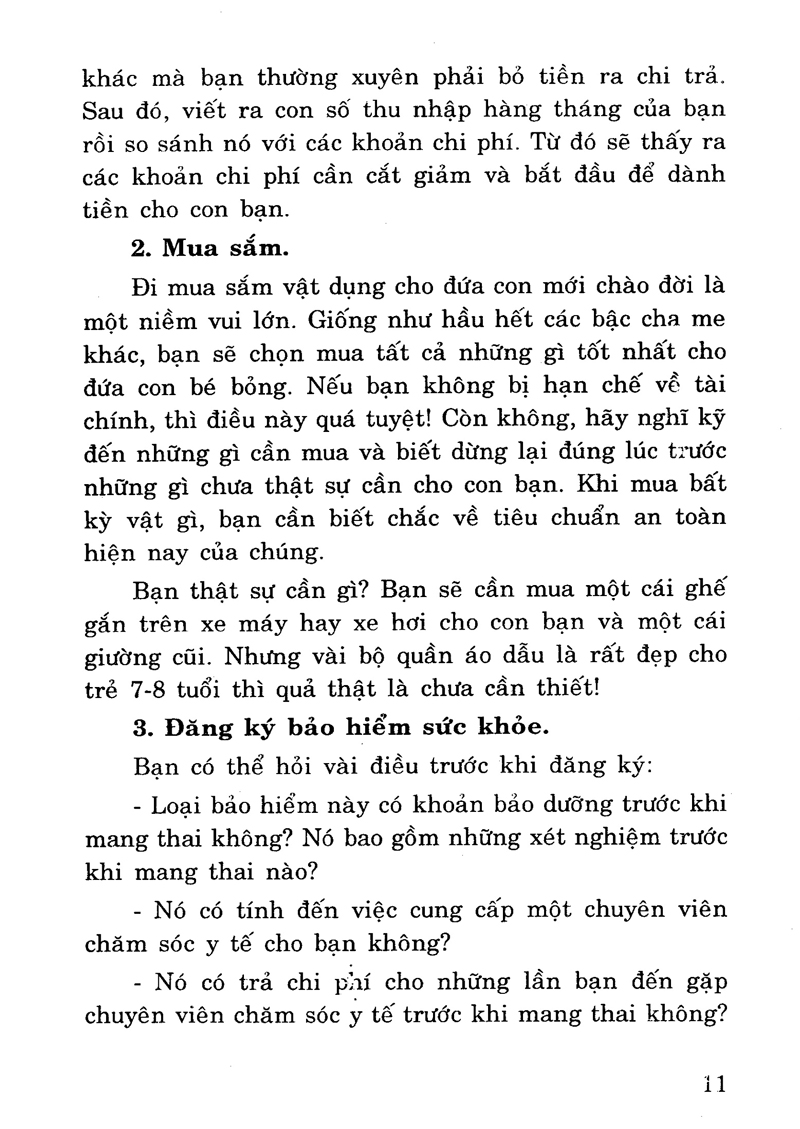 Bách Khoa Tri Thức Thai Sản - Mang Thai Và Những Điều Cần Biết _VT