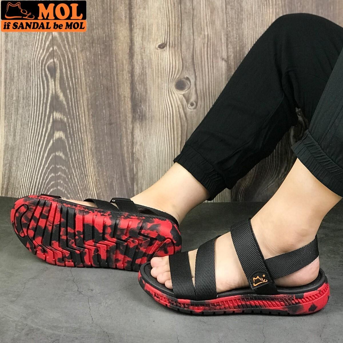 Giày sandal nữ siêu nhẹ hiệu MOL thích hợp mang đi học MS2B2