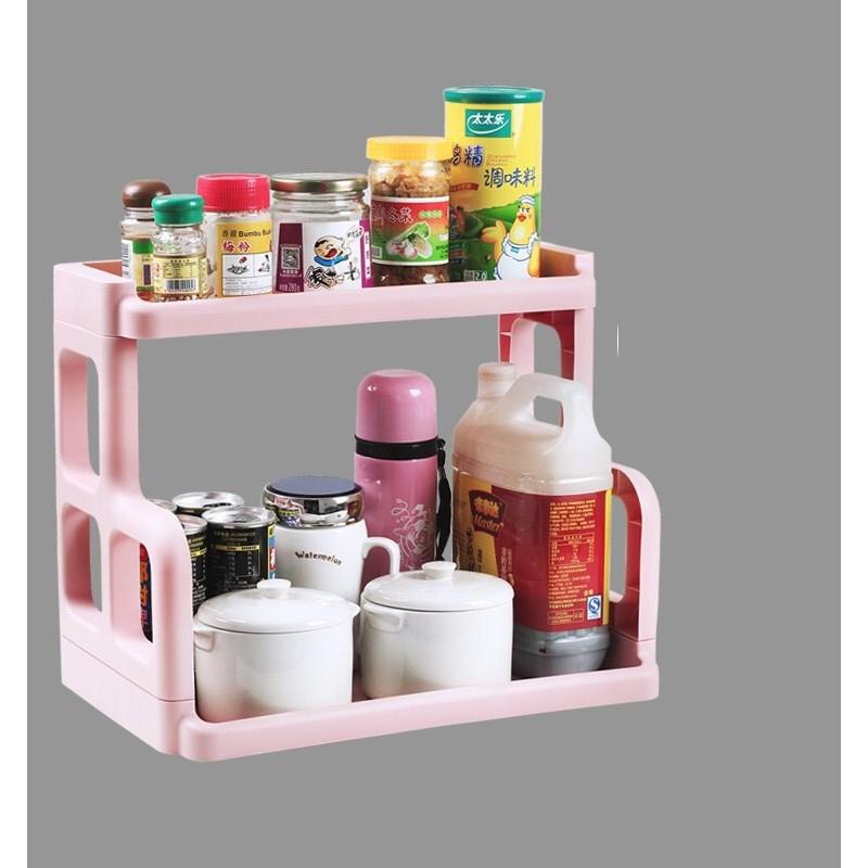 Kệ để gia vị 2 tầng giá rẻ chữ B - có ảnh thật