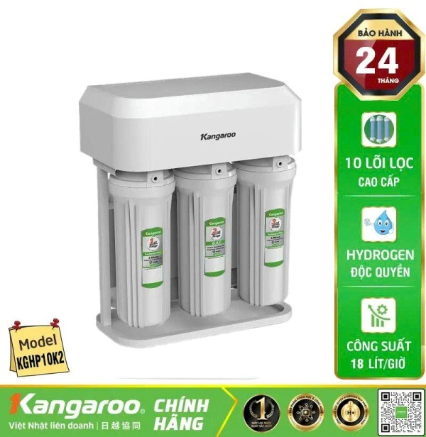 Máy lọc nước Kangaroo Hydrogen KGHP10K2 hàng chính hãng bảo hành 12 ttháng