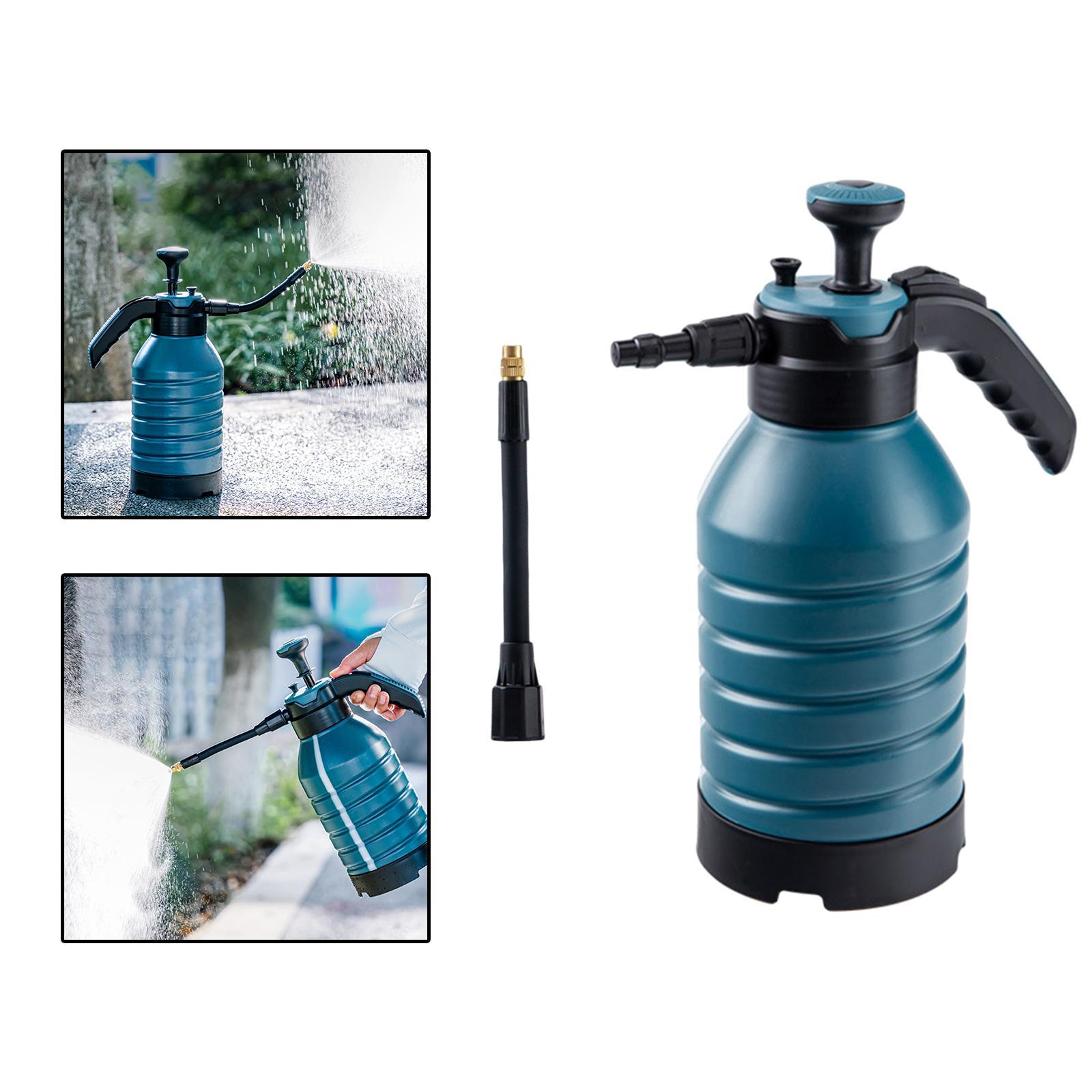 2L Handheld Garden Pump Sprayer, Mist Spray Gardening Can Plants Mister Pump Pressure Water Sprayer Bottle for Garden Irrigation Lawn Spraying