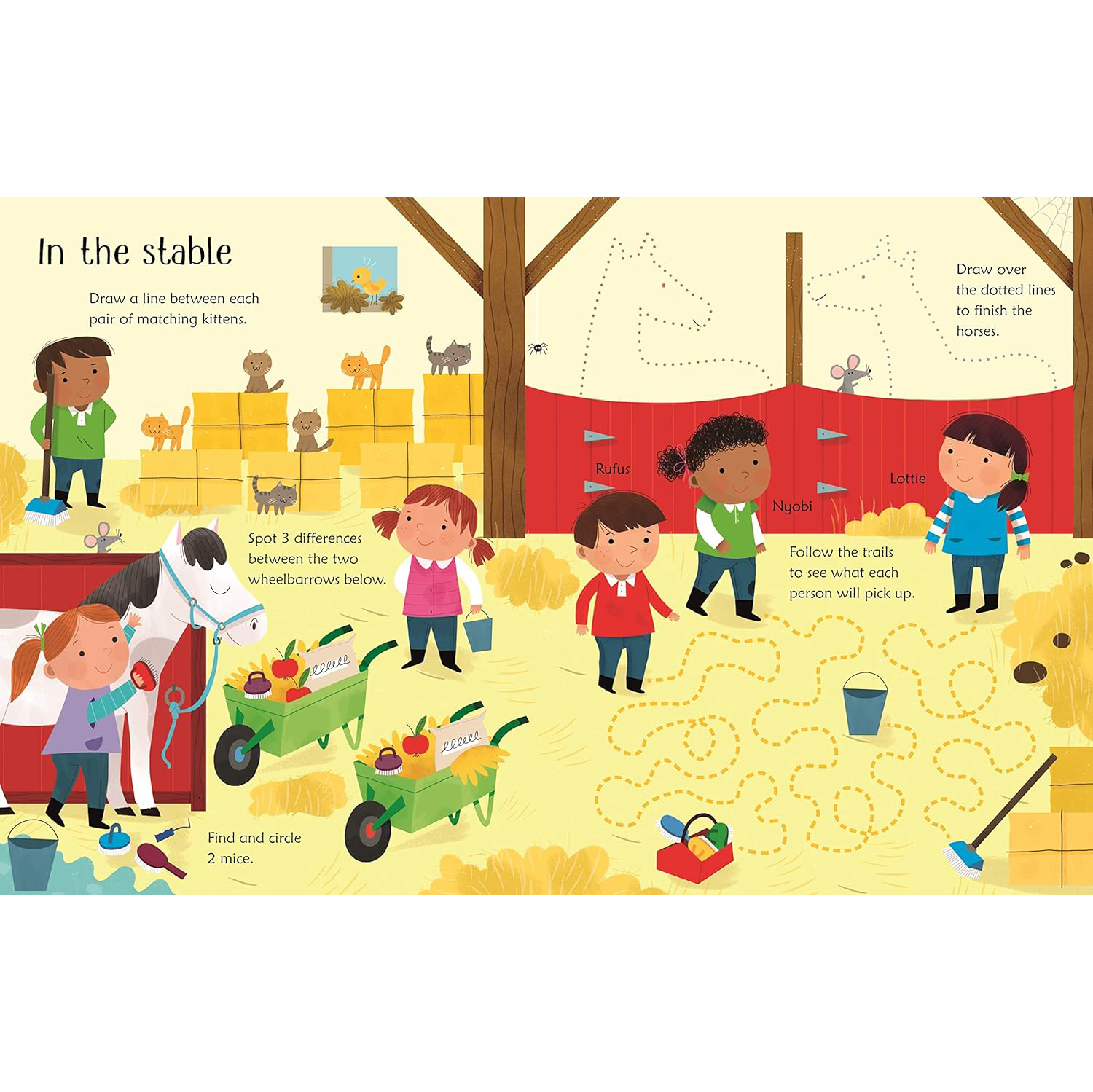 Wipe-Clean Horse and Pony Activities