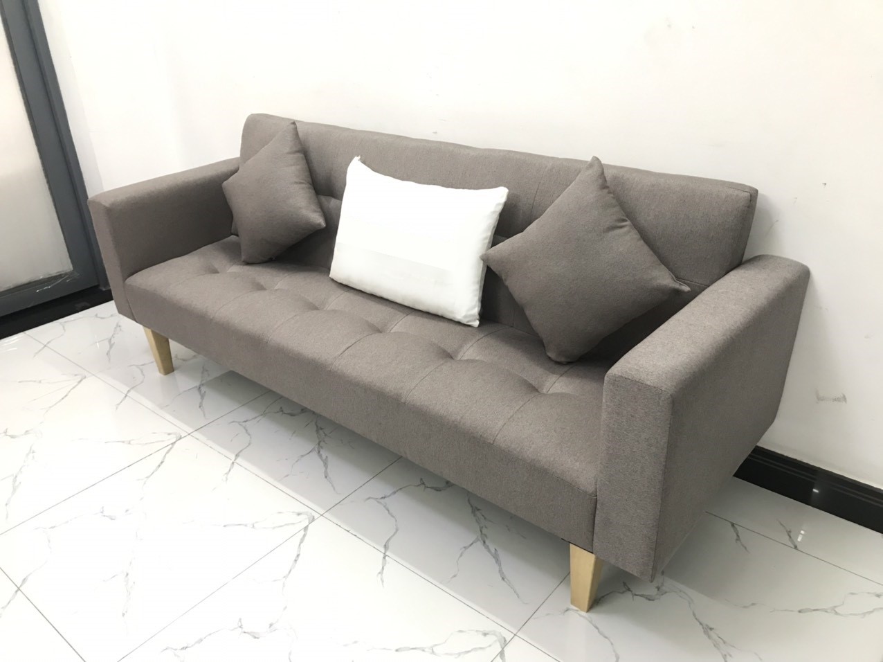 Ghế dài 2mx90 sofa bed tay vịn phòng khách linco12 sopha