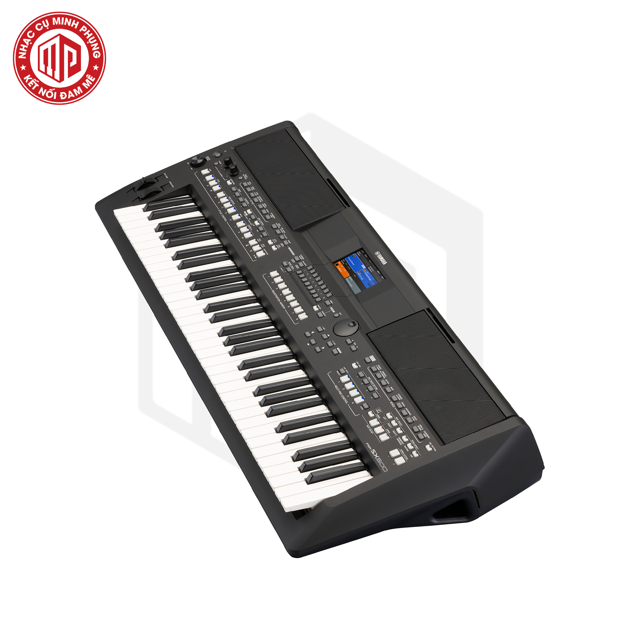 Đàn Organ điện tử chuyên nghiệp/ Arranger Keyboard/ Digital Keyboard Workstation - Yamaha PSR-SX600 (PSR SX600) - Màu đen - Hàng chính hãng