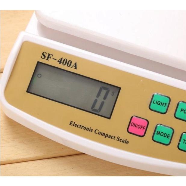 Cân Điện Tử Mini LCD SF - 400A Cân Nhà Bếp 10kg