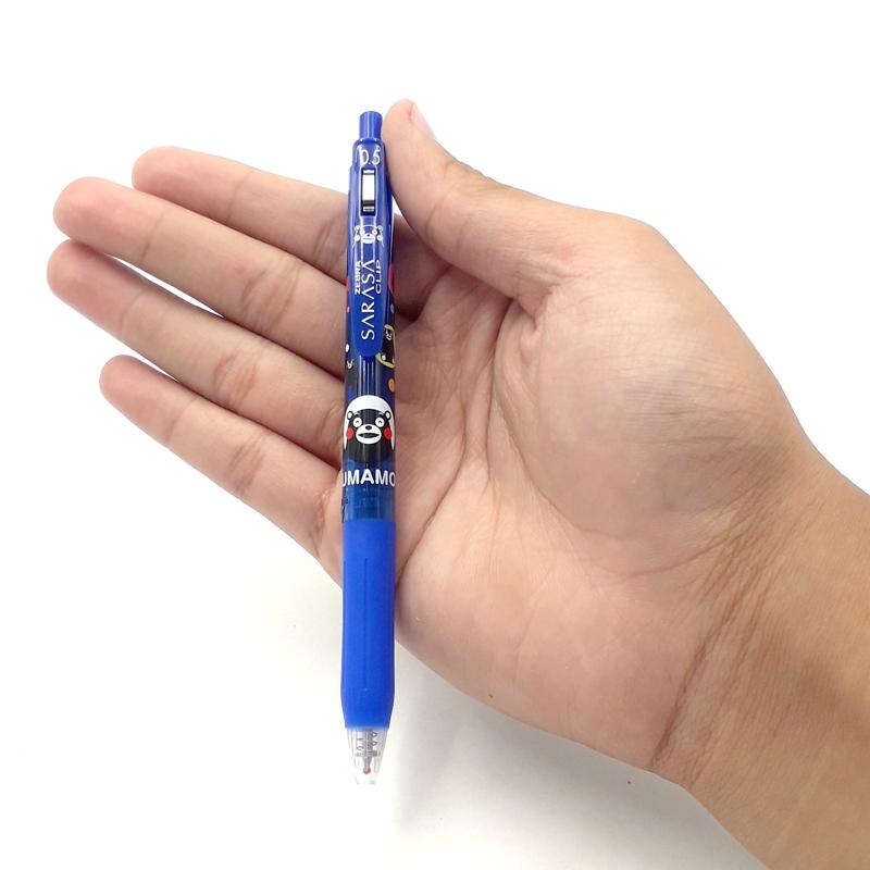 Bút Bi 0.5 mm Zebra Sarasa Clip Kumamon JJ15-K4-BL - Xanh Dương - Mực Xanh