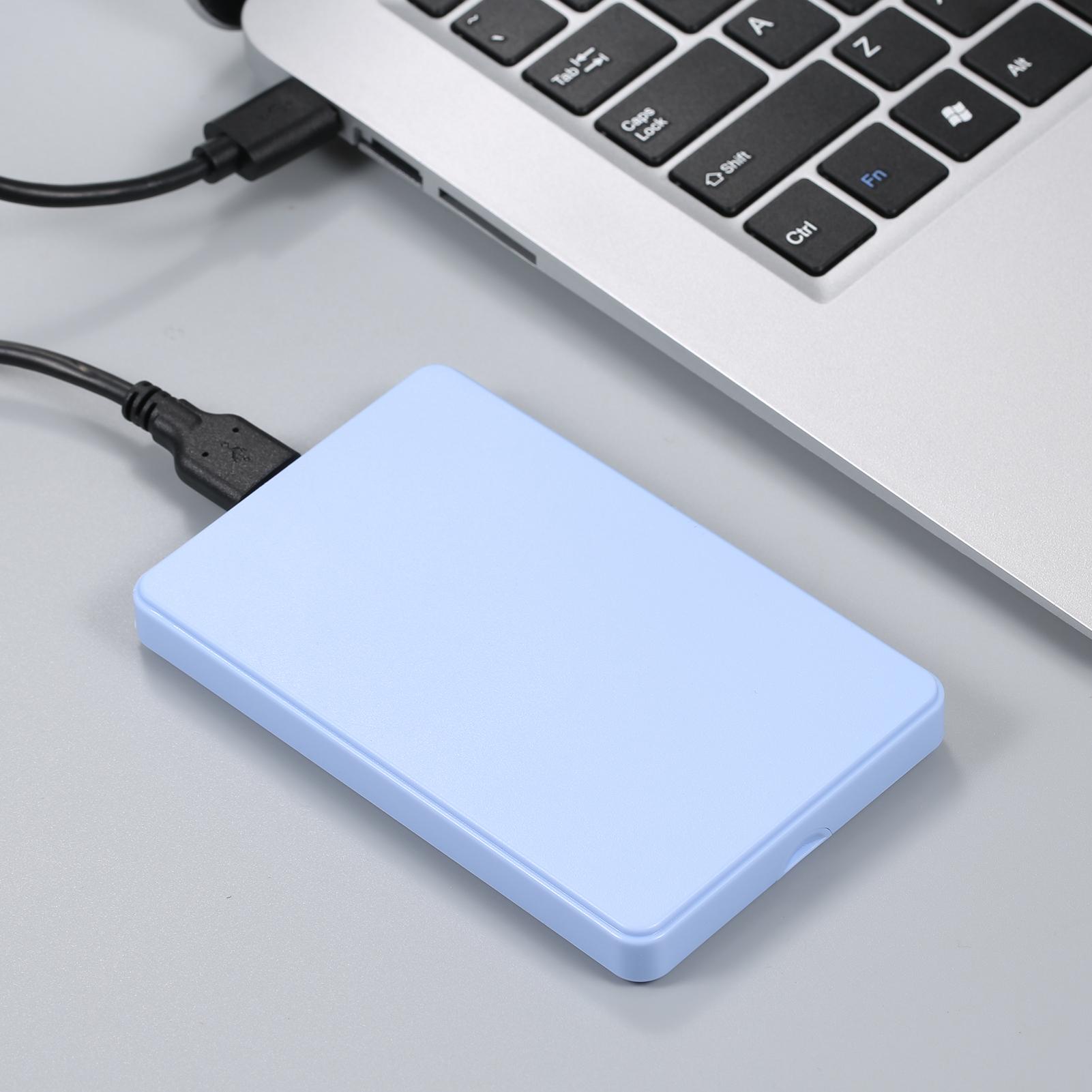 2.5 inch Hard Disk Case USB3.0 External HDD/SSD Enclosure SATA Hard Drive Case Tool-free ABS Shell