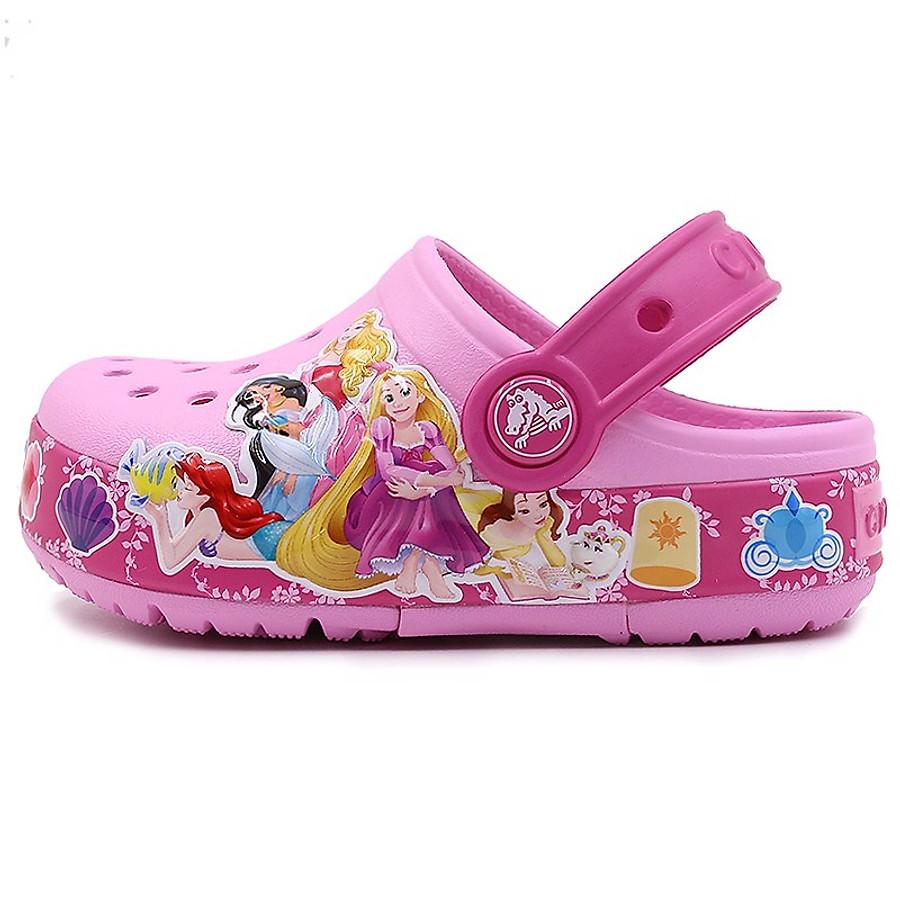 Giày lười Crocs DISNEY Princess Band Light trẻ em 205496