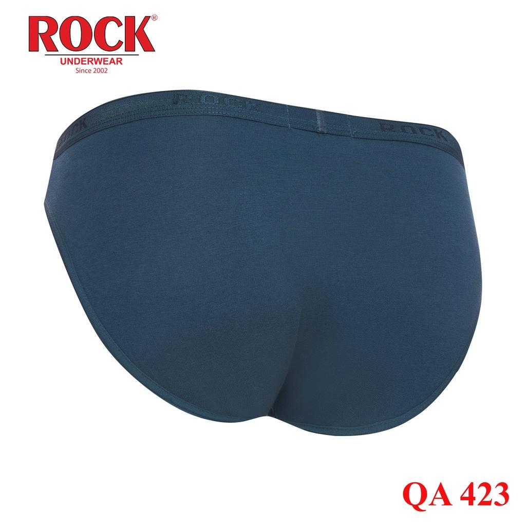 Quần lót nam phối lưới ROCK QA 423 cá tính, trẻ trung, vải sau cotton 4 chiều thấm hút, thoáng mát mặc thoải mái cả ngày