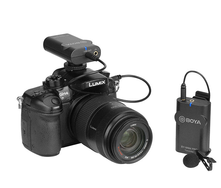 QUÀ TẶNG LÊN TỚI 359K - Micro không dây WM4 Pro K1 (thế hệ mới) sử dụng cho điện thoại, máy quay BY-WM4 PRO Wireless Lavalier Lapel Microphone for iPhone Android Smartphone DSLR Cameras Youtube Recording Streaming Vlog Hàng Chính Hãng